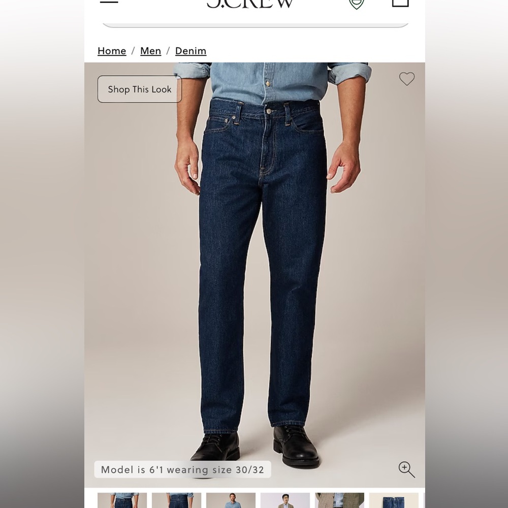 J Crew Classic Jean